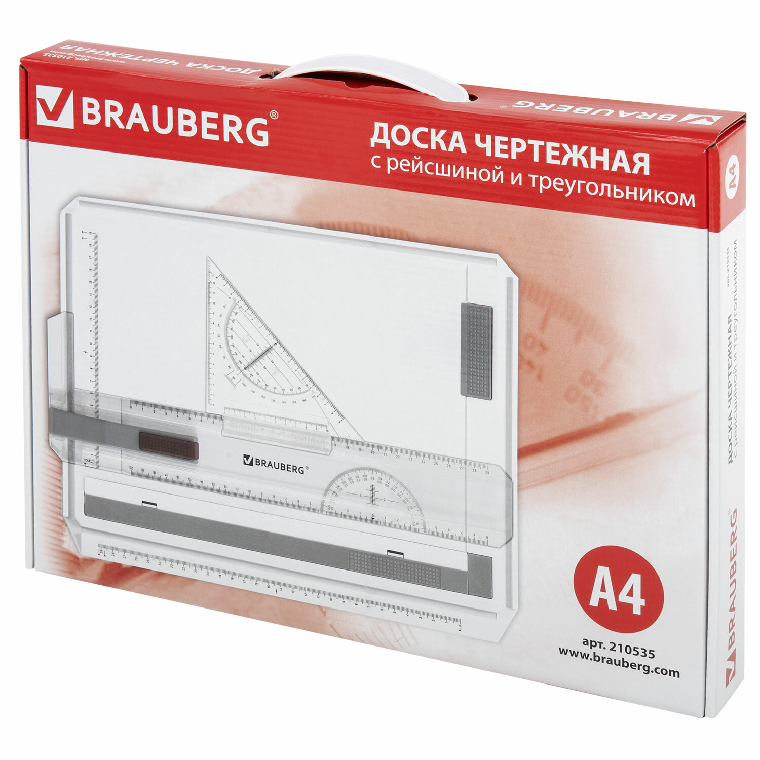 ����� ��������� �4, 370�295 ��, � ��������� � �������������, BRAUBERG, 210535