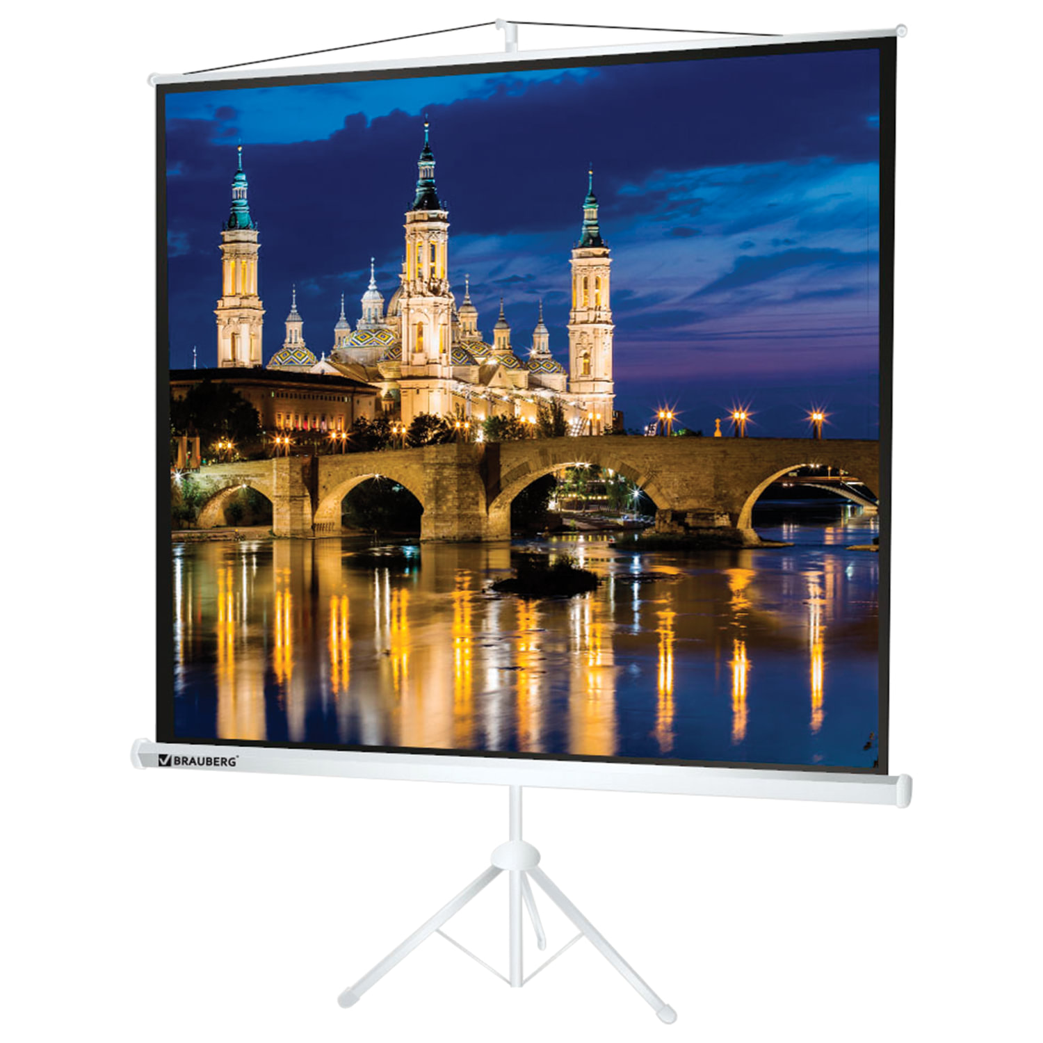 ����� ������������ �� ������� (200�200 ��), �������, 1:1, BRAUBERG TRIPOD, 236731