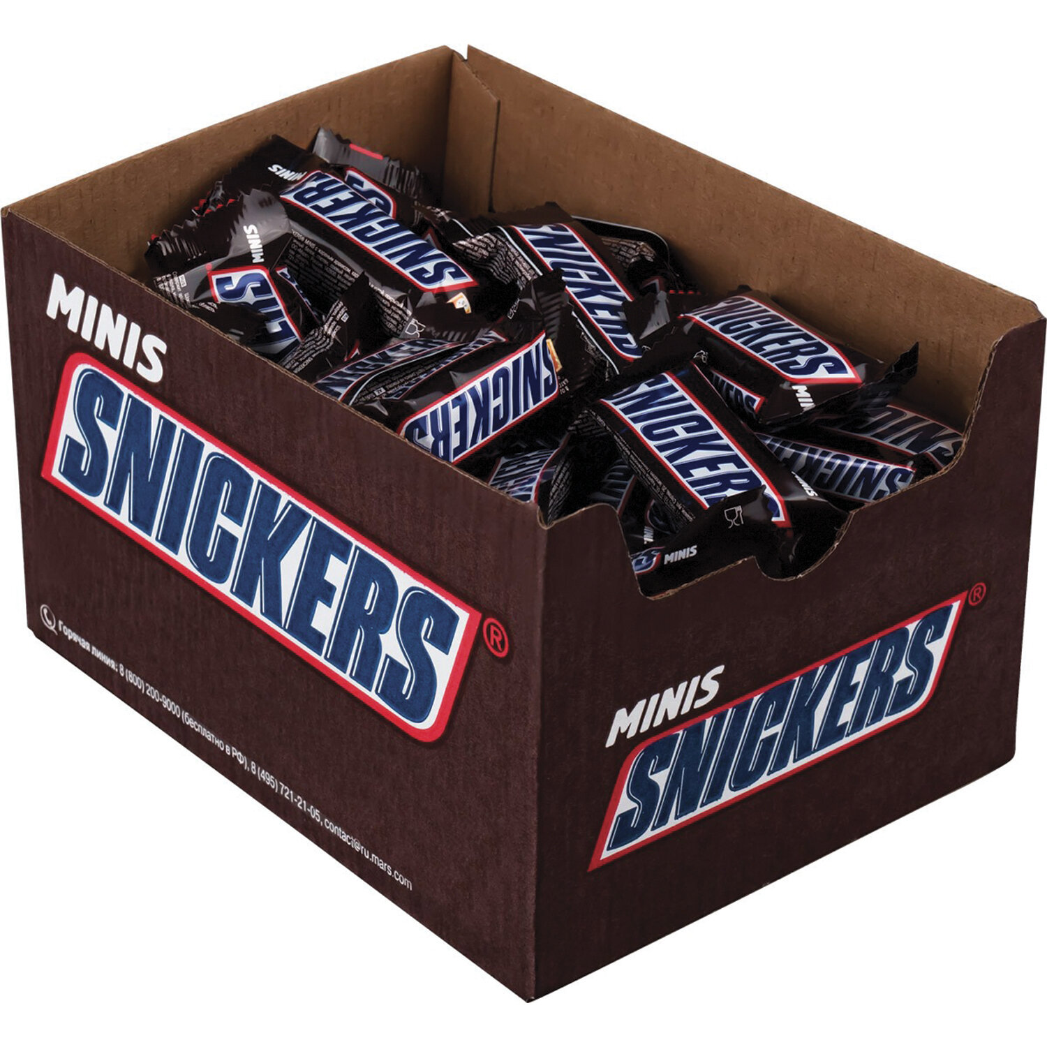 ������� SNICKERS minis, 57236, �������, 1 ��, ��������� ��������